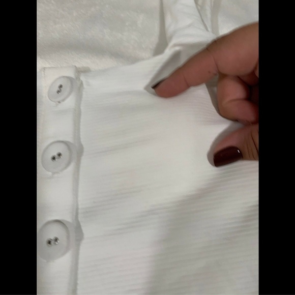 NWD $195 Onia Sandra Ribbed One-Piece Swimsuit in White [SZ XS‎ ] - Picture 3 of 8